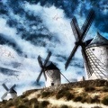 windmills HDR